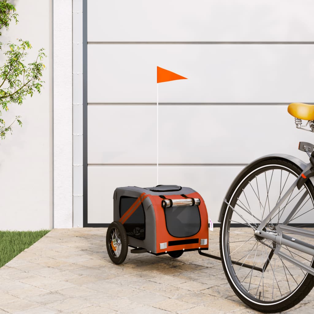 Remorque De Vélo Pour Animaux De Compagnie Et Noir