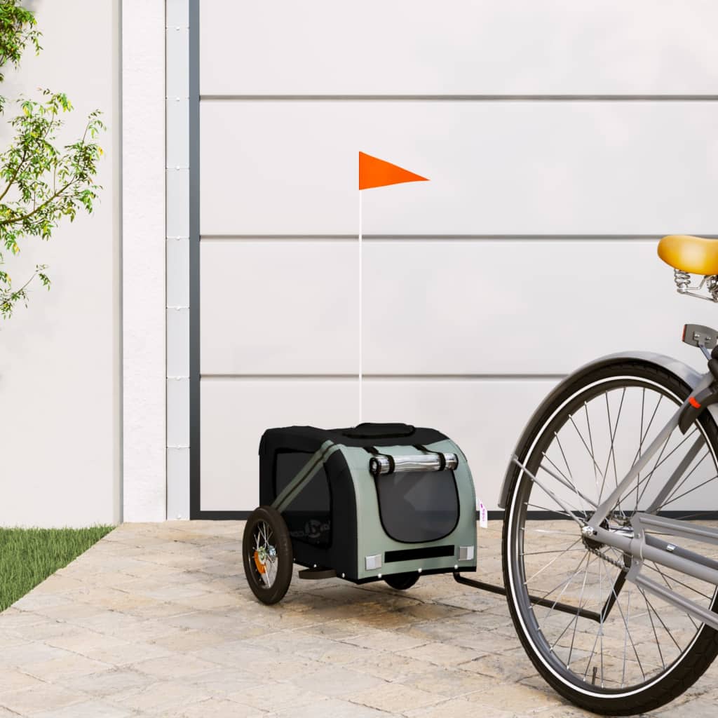 Remorque De Vélo Pour Animaux De Compagnie Et Noir