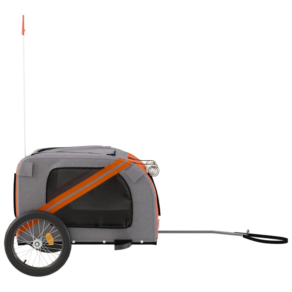 Remorque De Vélo Pour Animaux De Compagnie Et Noir