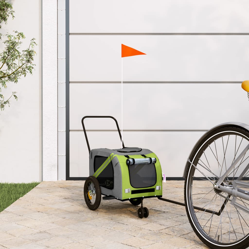 Remorque De Vélo Pour Animaux De Compagnie Et Noir