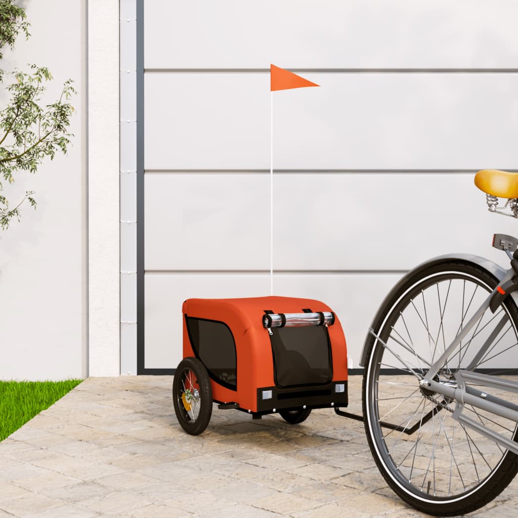 Remorque De Vélo Pour Animaux De Compagnie Et Noir