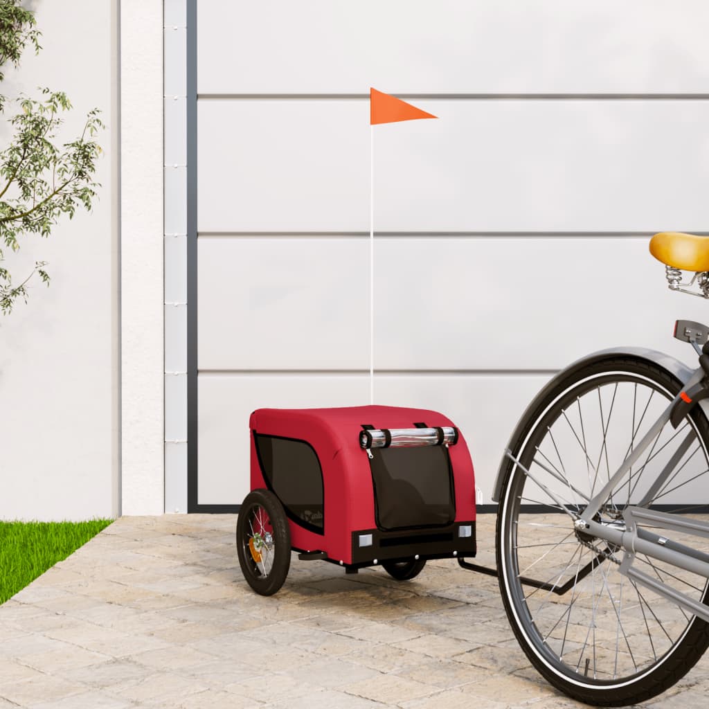 Remorque De Vélo Pour Animaux De Compagnie Et Noir