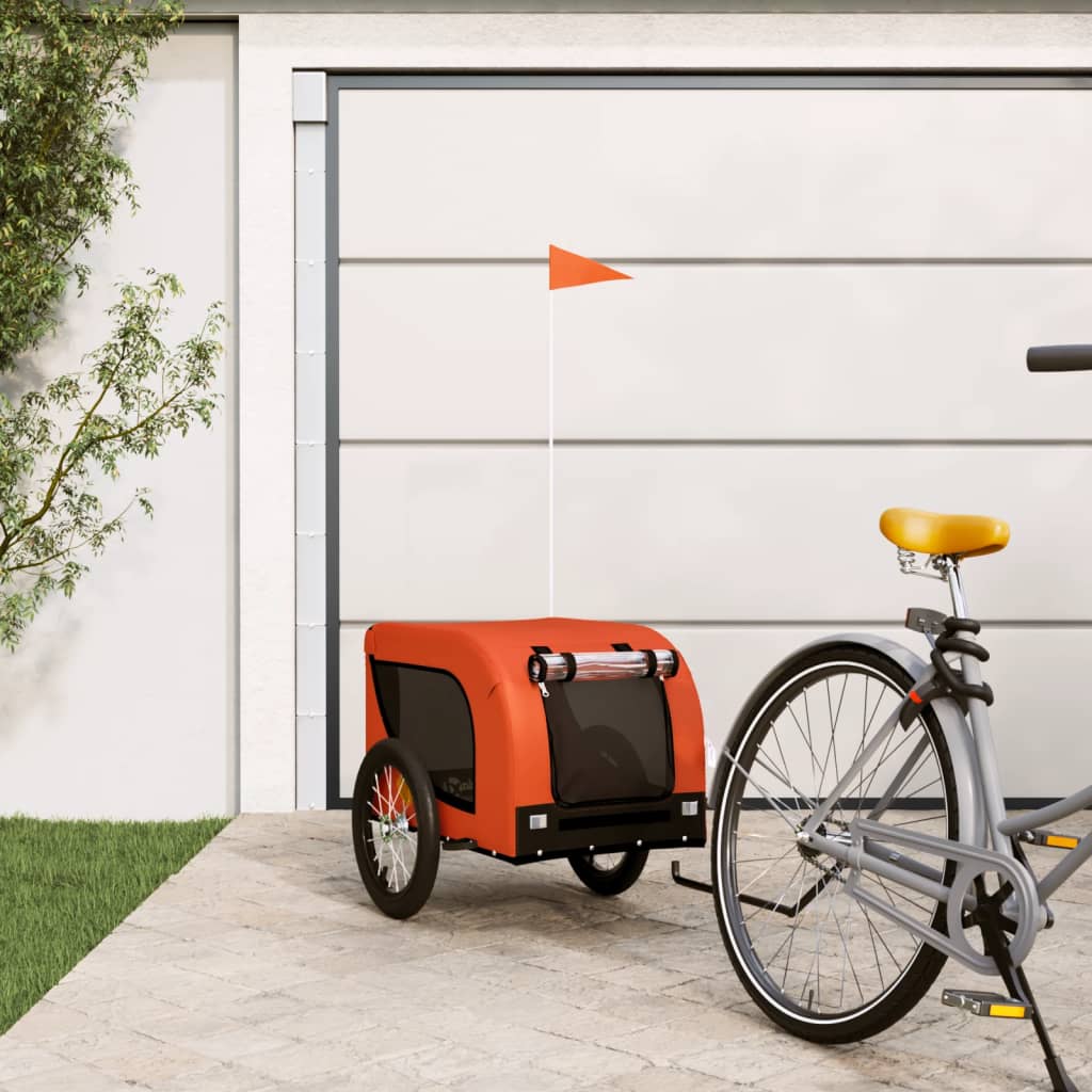 Remorque De Vélo Pour Animaux De Compagnie Et Noir