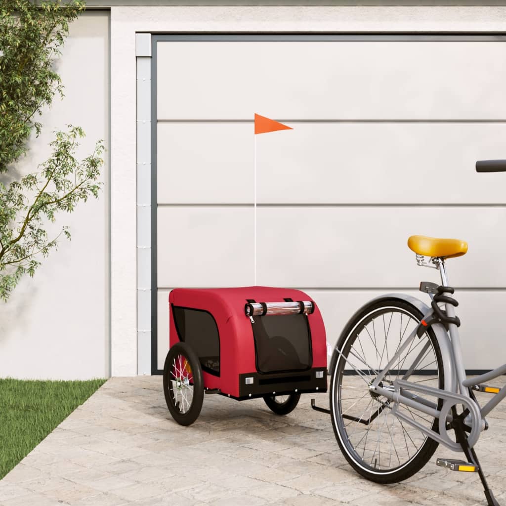 Remorque De Vélo Pour Animaux De Compagnie Et Noir