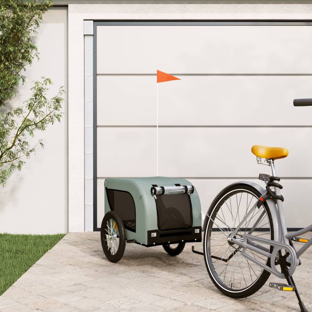 Remorque De Vélo Pour Animaux De Compagnie Et Noir