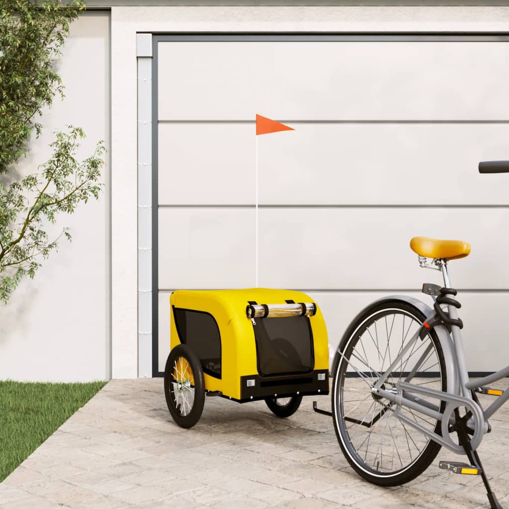 Remorque De Vélo Pour Animaux De Compagnie Et Noir