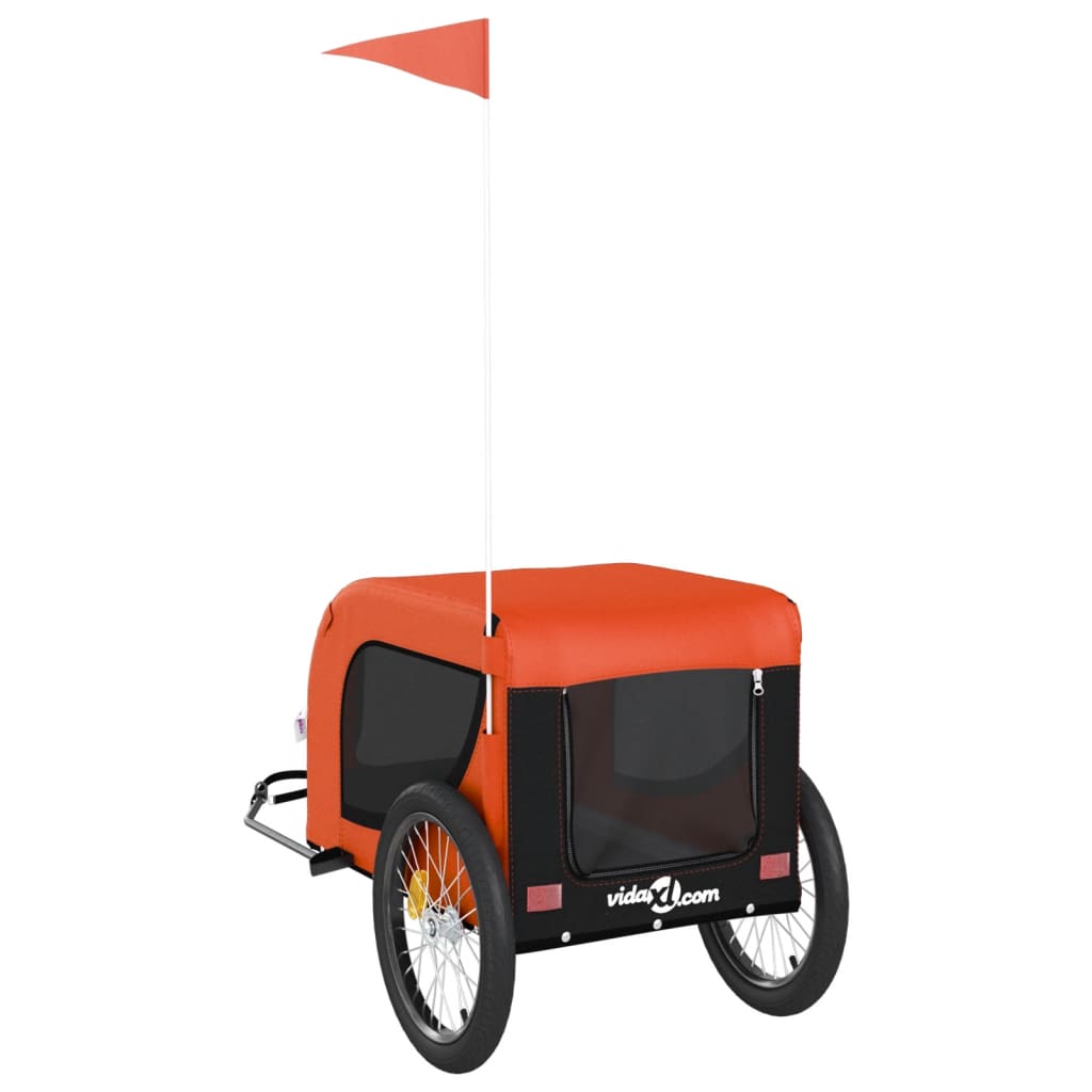 Remorque De Vélo Pour Animaux De Compagnie Et Noir