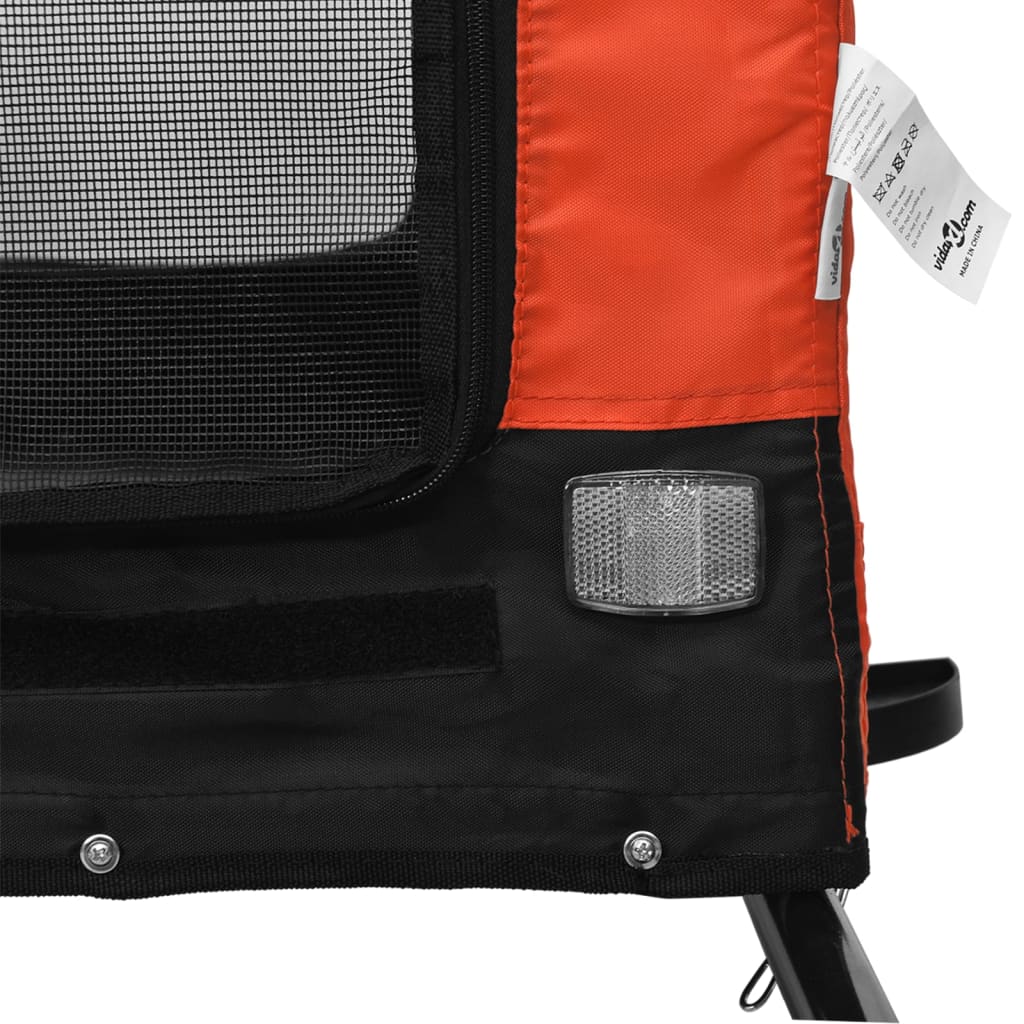 Remorque De Vélo Pour Animaux De Compagnie Et Noir
