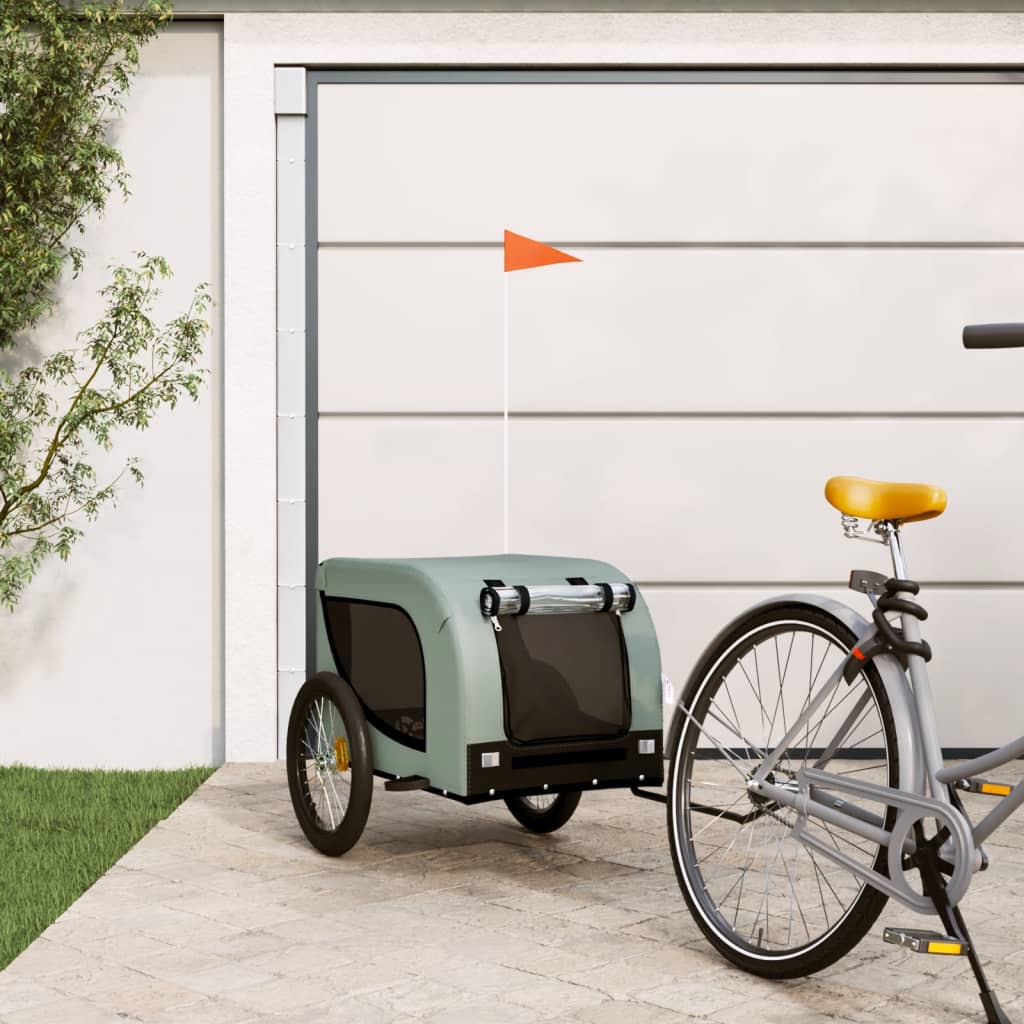 Remorque De Vélo Pour Animaux De Compagnie Et Noir