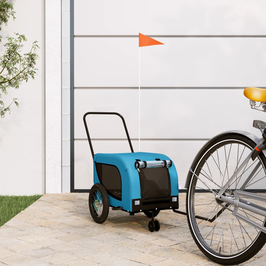 Remorque De Vélo Pour Animaux De Compagnie Et Noir