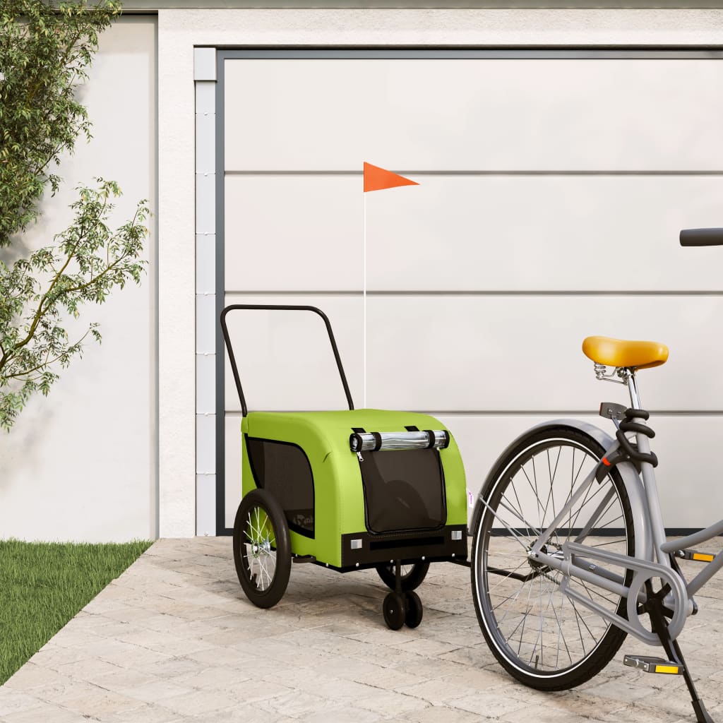 Remorque De Vélo Pour Animaux De Compagnie Et Noir