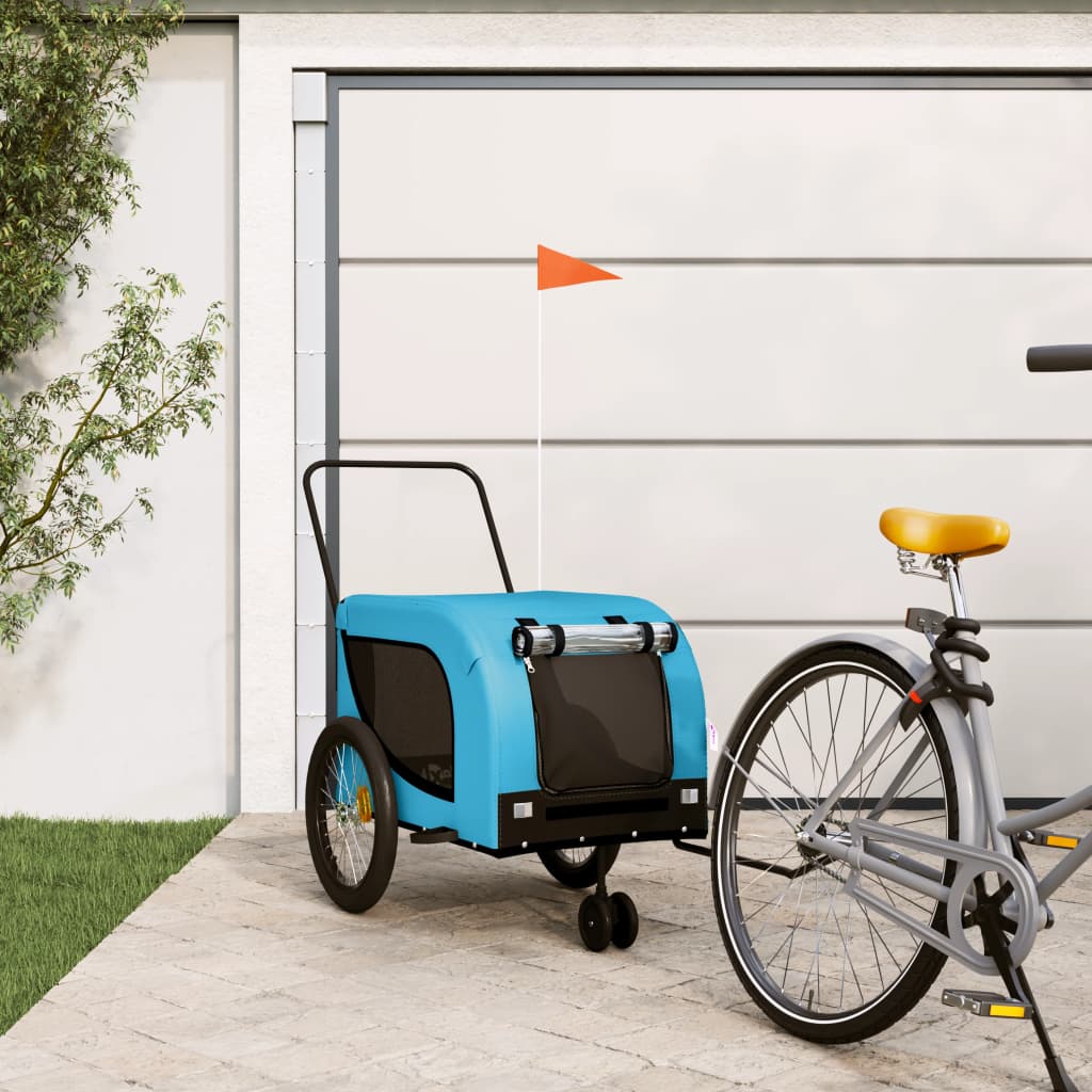 Remorque De Vélo Pour Animaux De Compagnie Et Noir