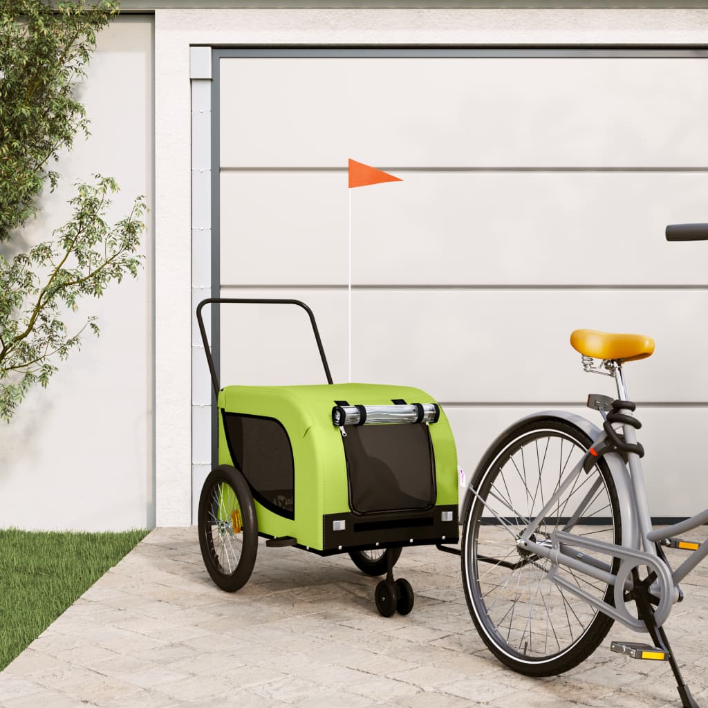 Remorque De Vélo Pour Animaux De Compagnie Et Noir