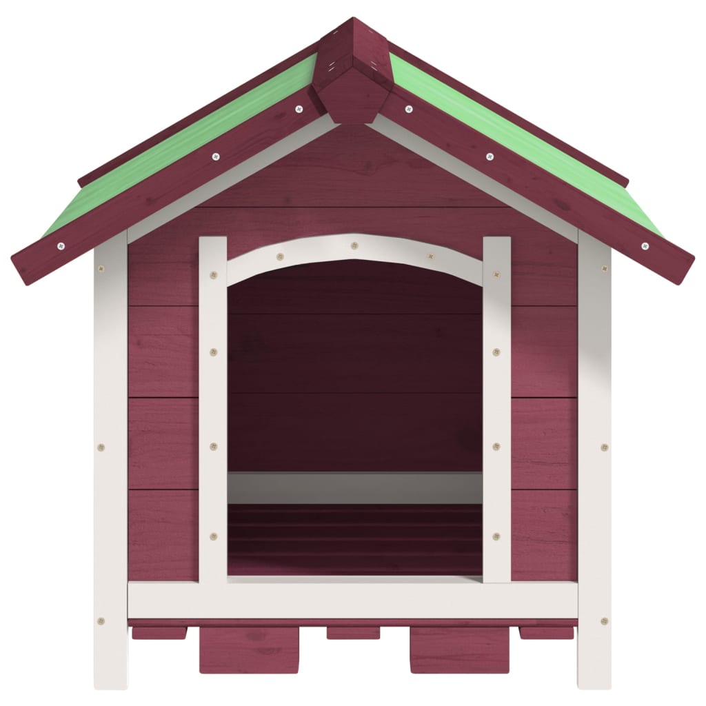 Chenil Moka 65X65X61,5 Cm Bois De Pin Solide
