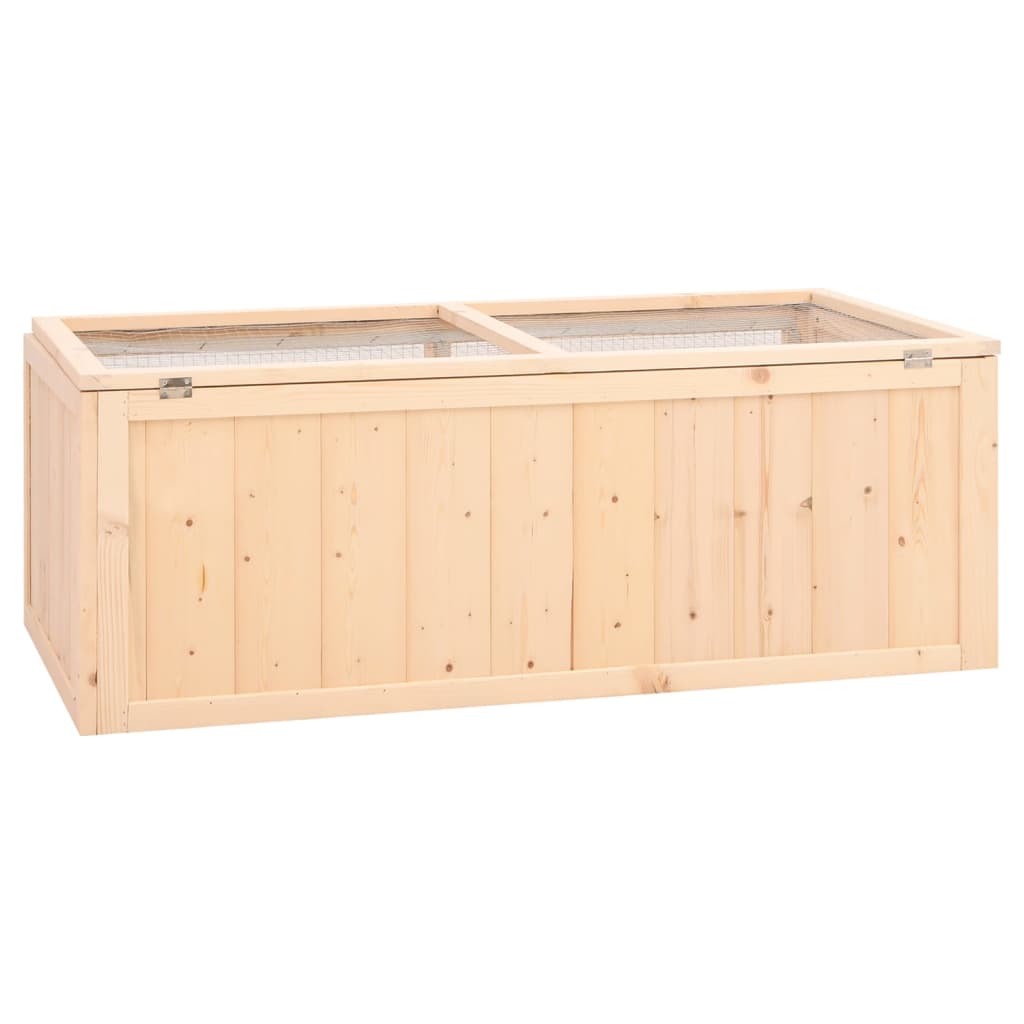 Cage À Hamster 104X52X38 Cm Bois Massif De Sapin