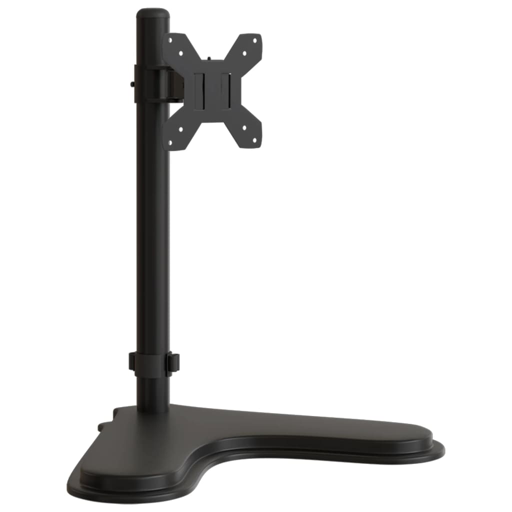 Support De Moniteur Noir Acier Vesa 75/100 Mm