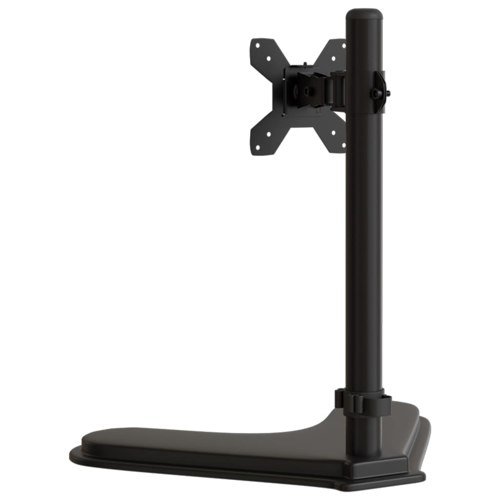 Support De Moniteur Noir Acier Vesa 75/100 Mm