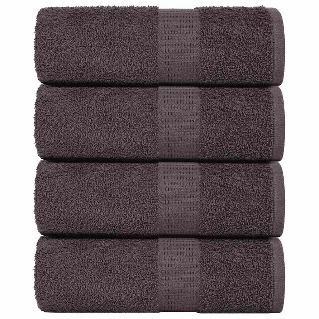 Serviettes De Bain Frogn 4Pcs Vert Pomme 100X150Cm 360 G/M²