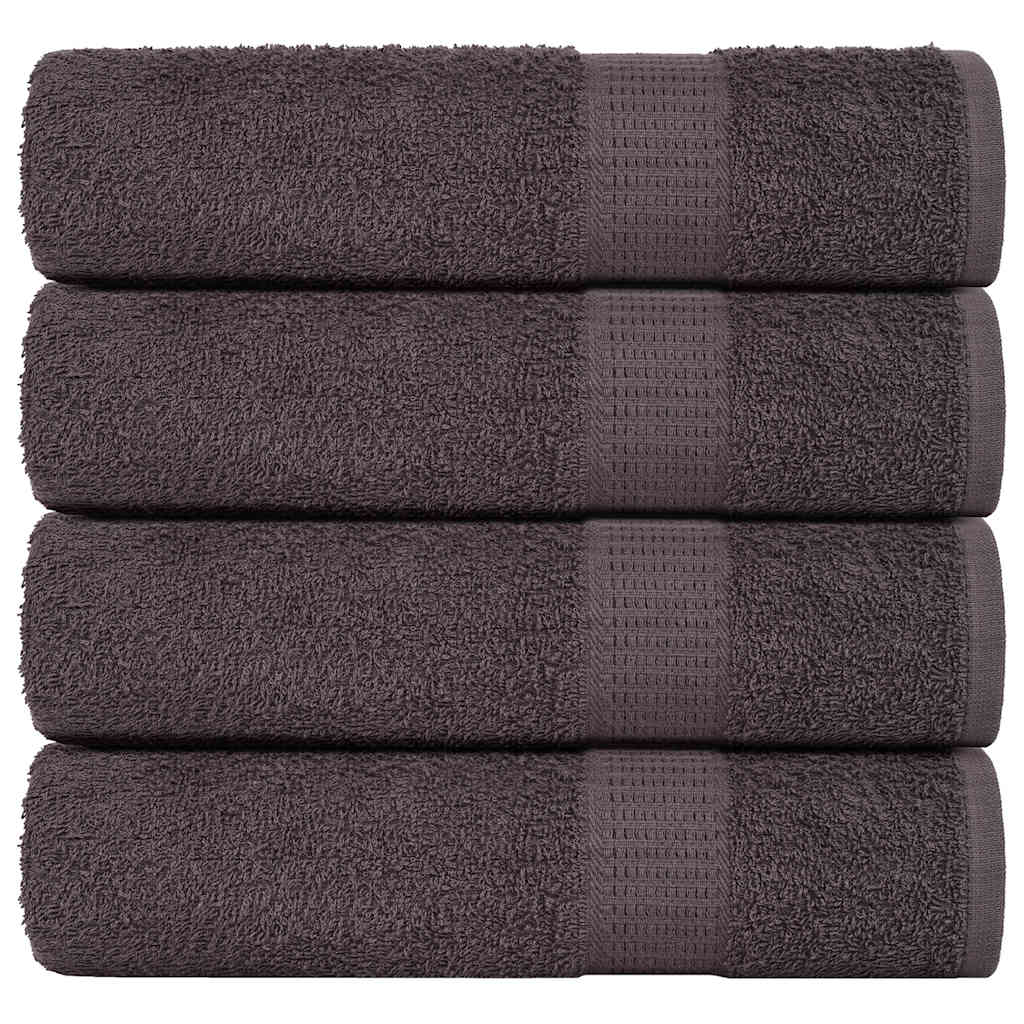Serviettes De Bain Frogn 4Pcs Vert Pomme 100X150Cm 360 G/M²