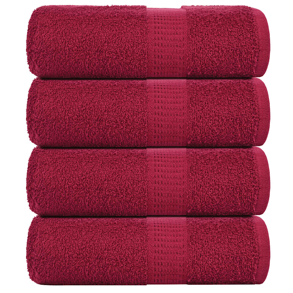 Serviettes De Bain Frogn 4Pcs Vert Pomme 100X150Cm 360 G/M²