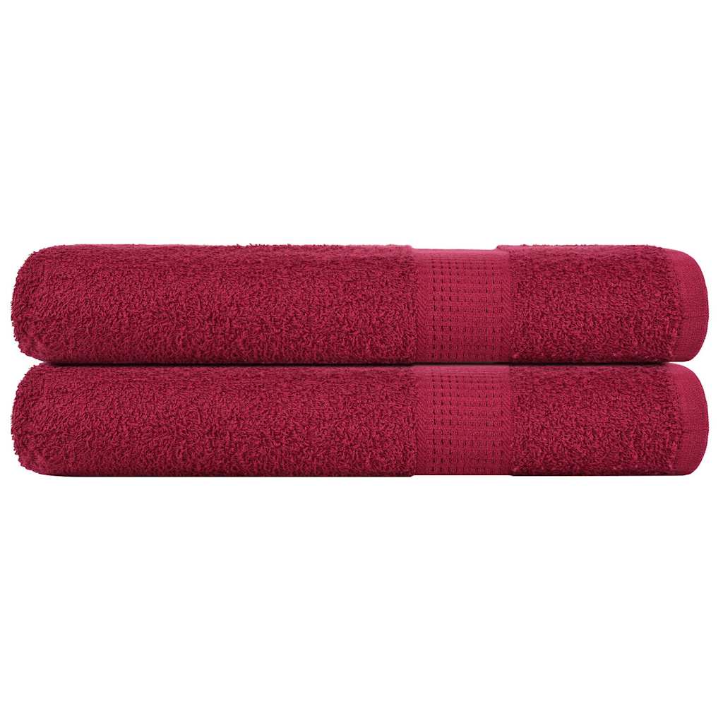 Serviettes De Bain Frogn 4Pcs Vert Pomme 100X150Cm 360 G/M²
