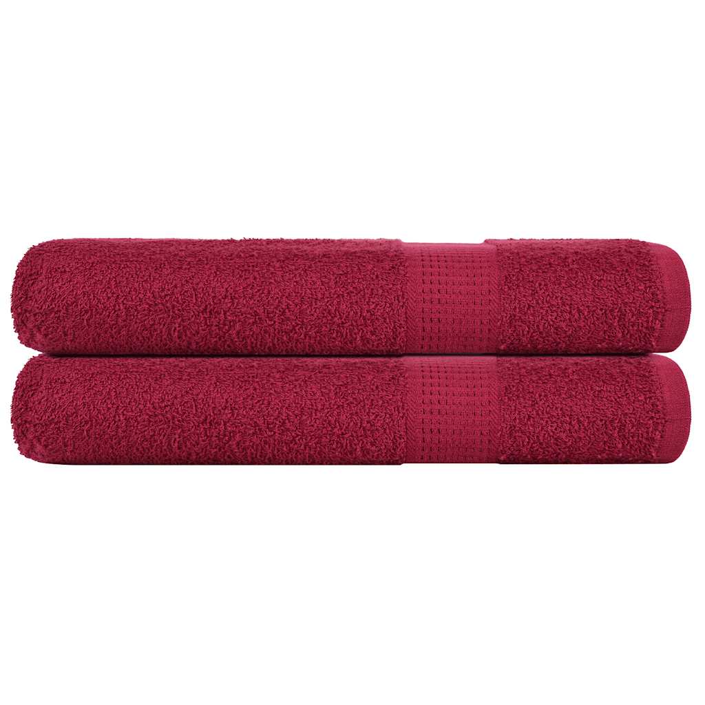 Serviettes De Bain Frogn 4Pcs Vert Pomme 100X150Cm 360 G/M²