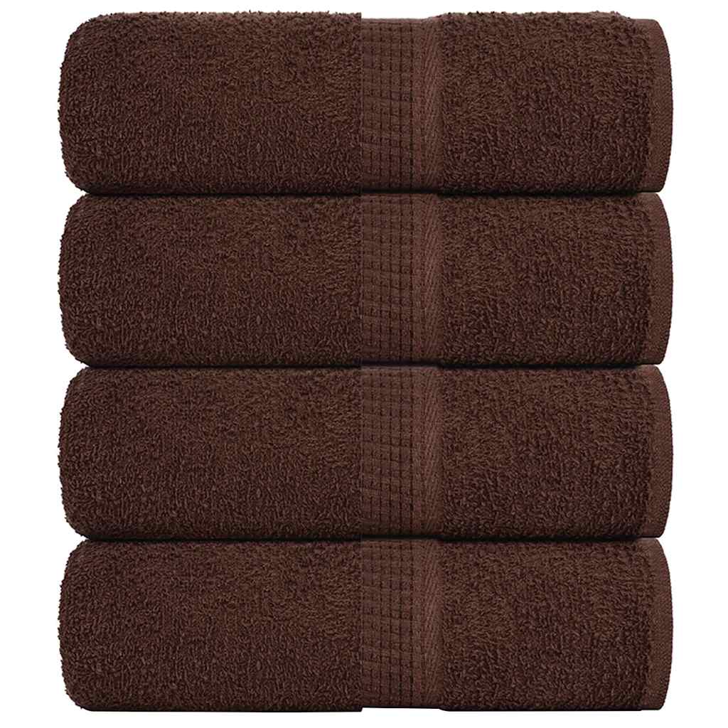 Serviettes De Bain Frogn 4Pcs Vert Pomme 100X150Cm 360 G/M²