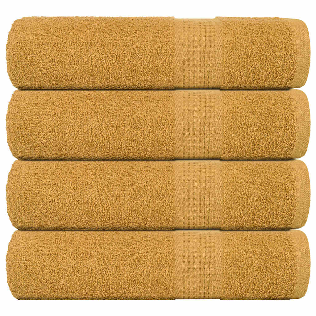 Serviettes De Bain Frogn 4Pcs Vert Pomme 100X150Cm 360 G/M²