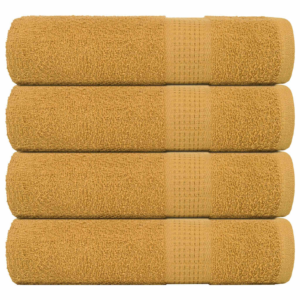Serviettes De Bain Frogn 4Pcs Vert Pomme 100X150Cm 360 G/M²
