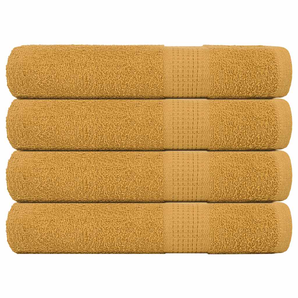 Serviettes De Bain Frogn 4Pcs Vert Pomme 100X150Cm 360 G/M²
