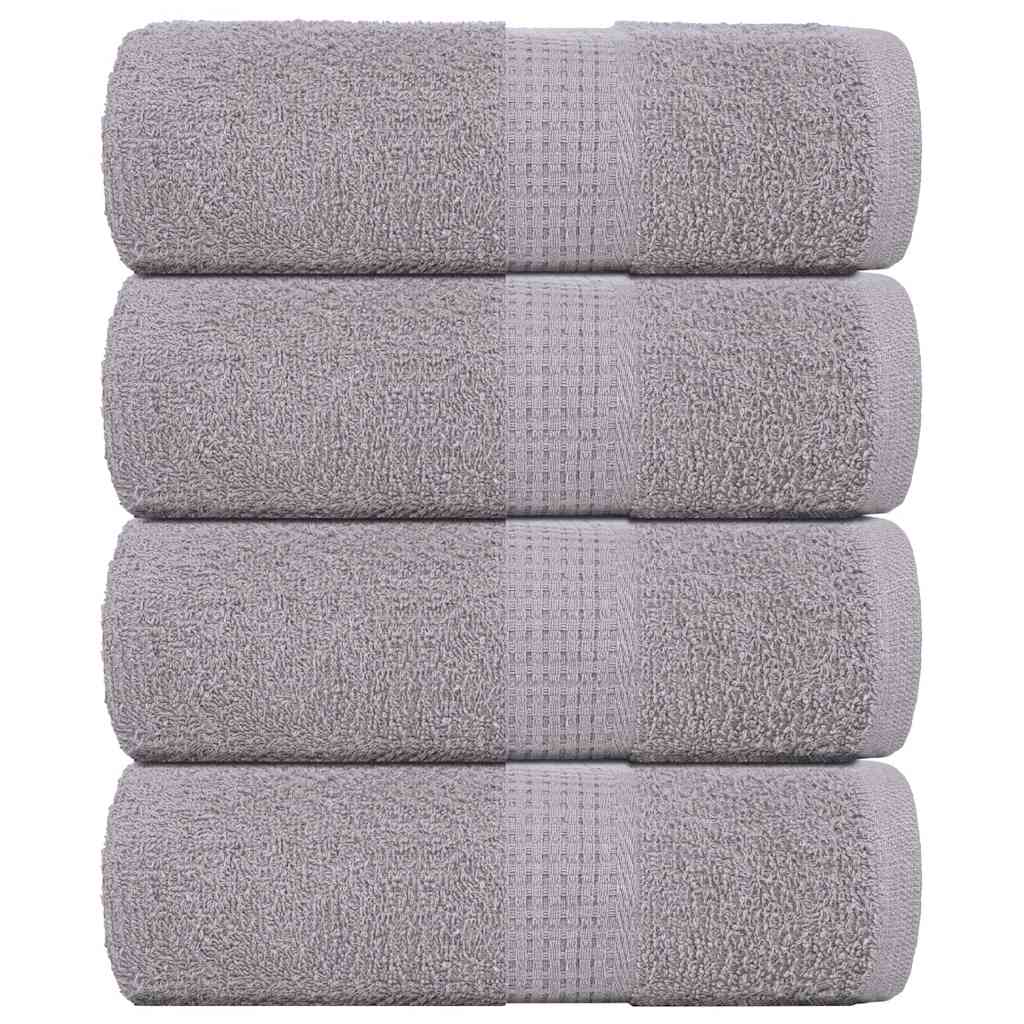 Serviettes De Bain Frogn 4Pcs Vert Pomme 100X150Cm 360 G/M²