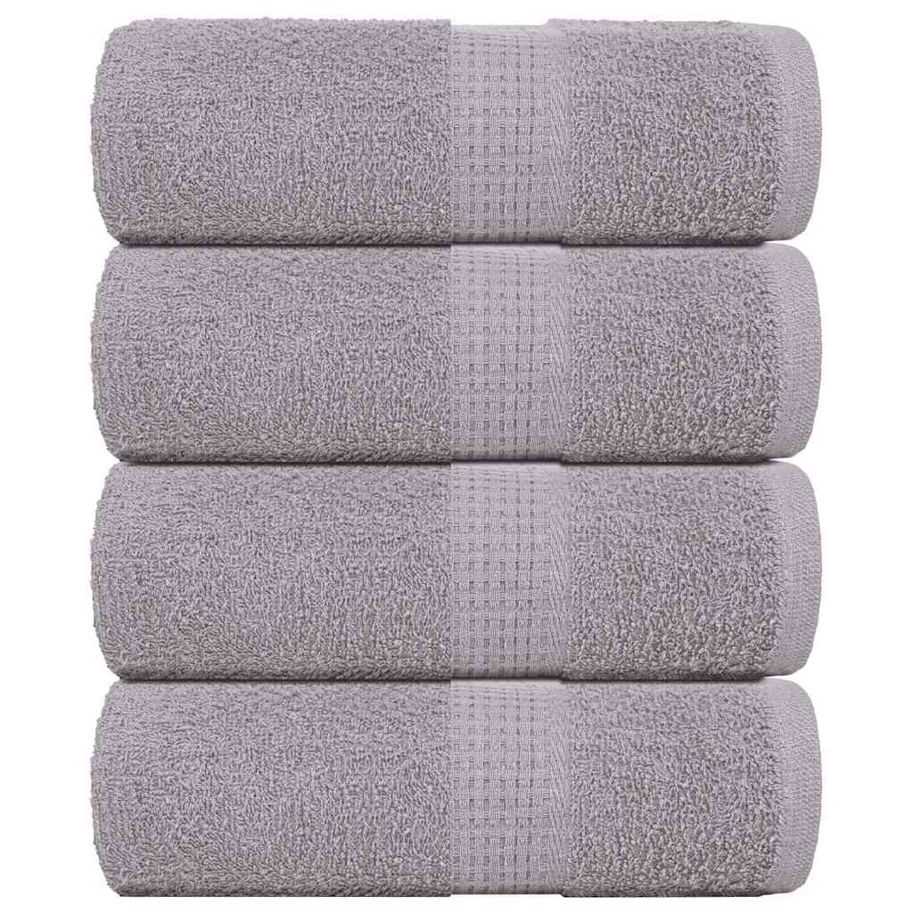 Serviettes De Bain Frogn 4Pcs Vert Pomme 100X150Cm 360 G/M²