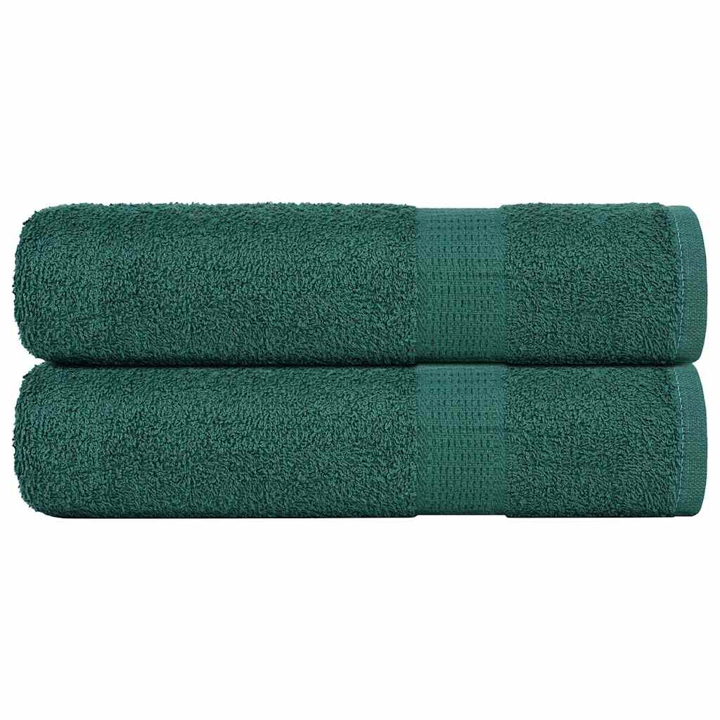 Serviettes De Bain Frogn 4Pcs Vert Pomme 100X150Cm 360 G/M²