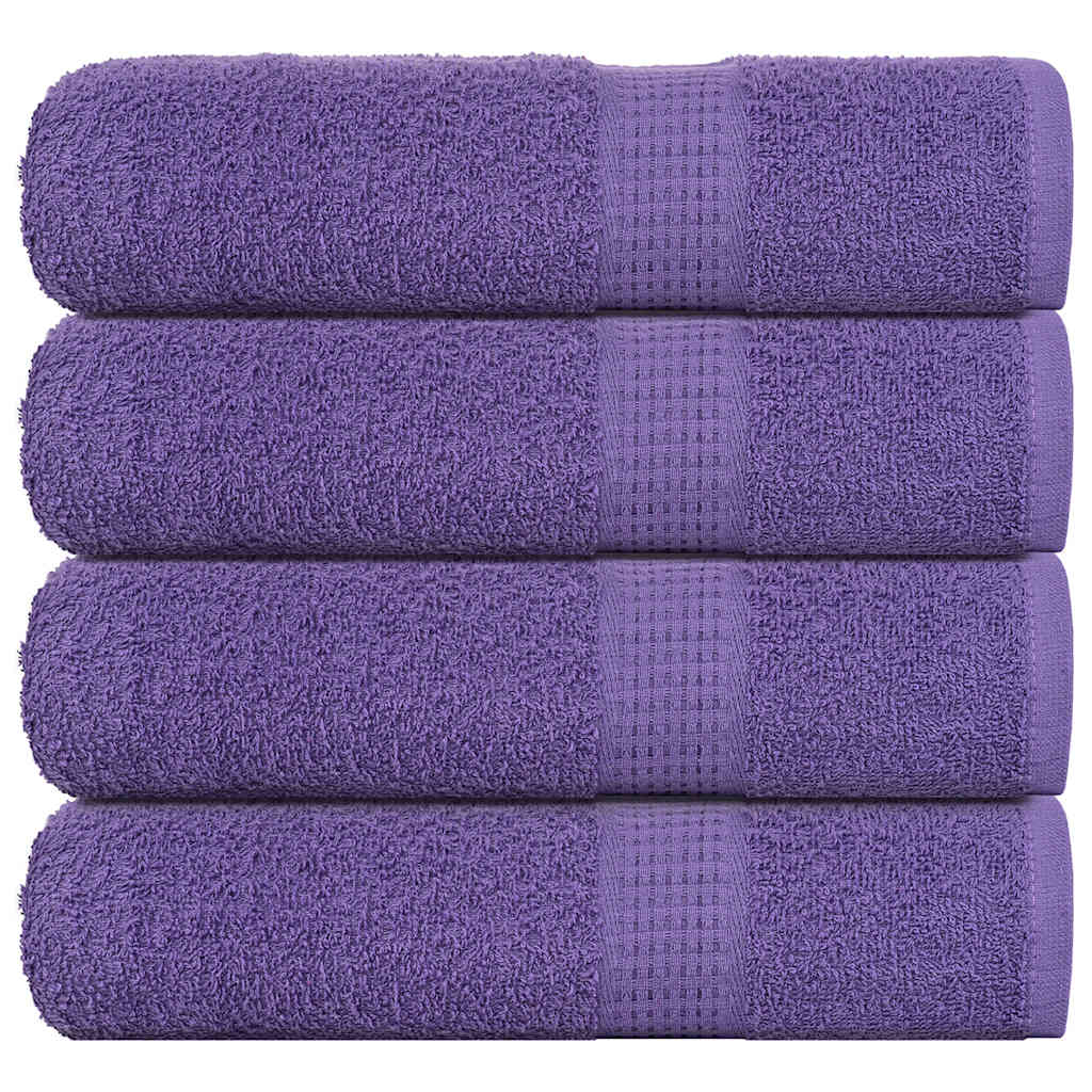 Serviettes De Bain Frogn 4Pcs Vert Pomme 100X150Cm 360 G/M²