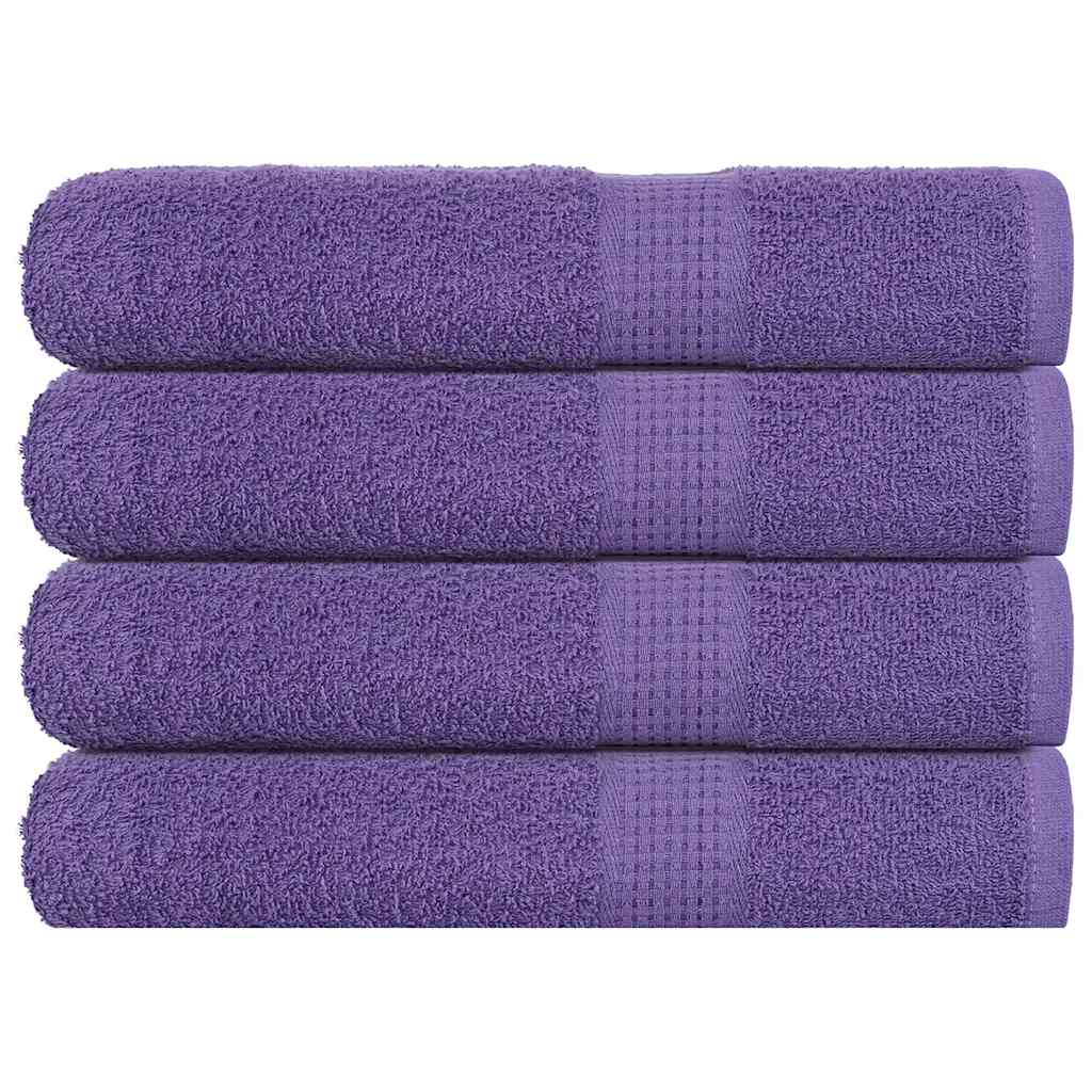 Serviettes De Bain Frogn 4Pcs Vert Pomme 100X150Cm 360 G/M²