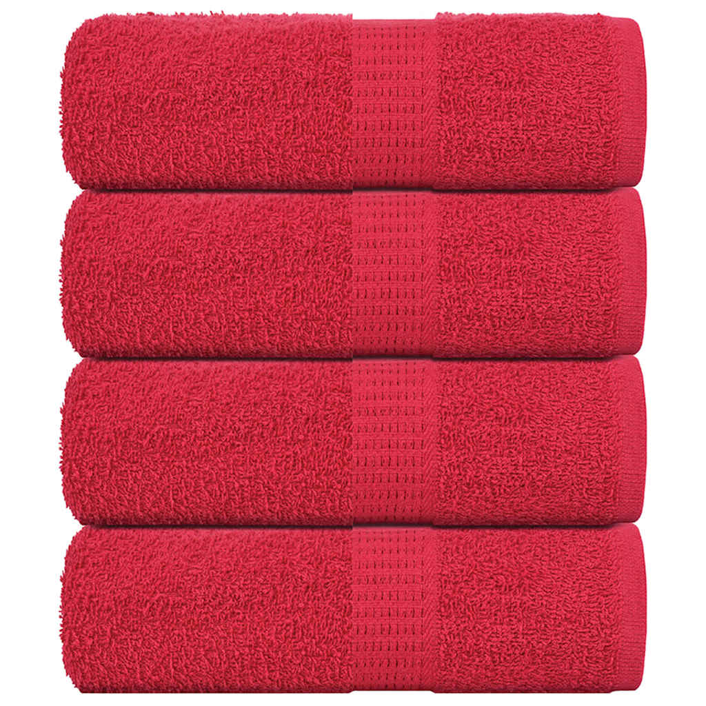 Serviettes De Bain Frogn 4Pcs Vert Pomme 100X150Cm 360 G/M²