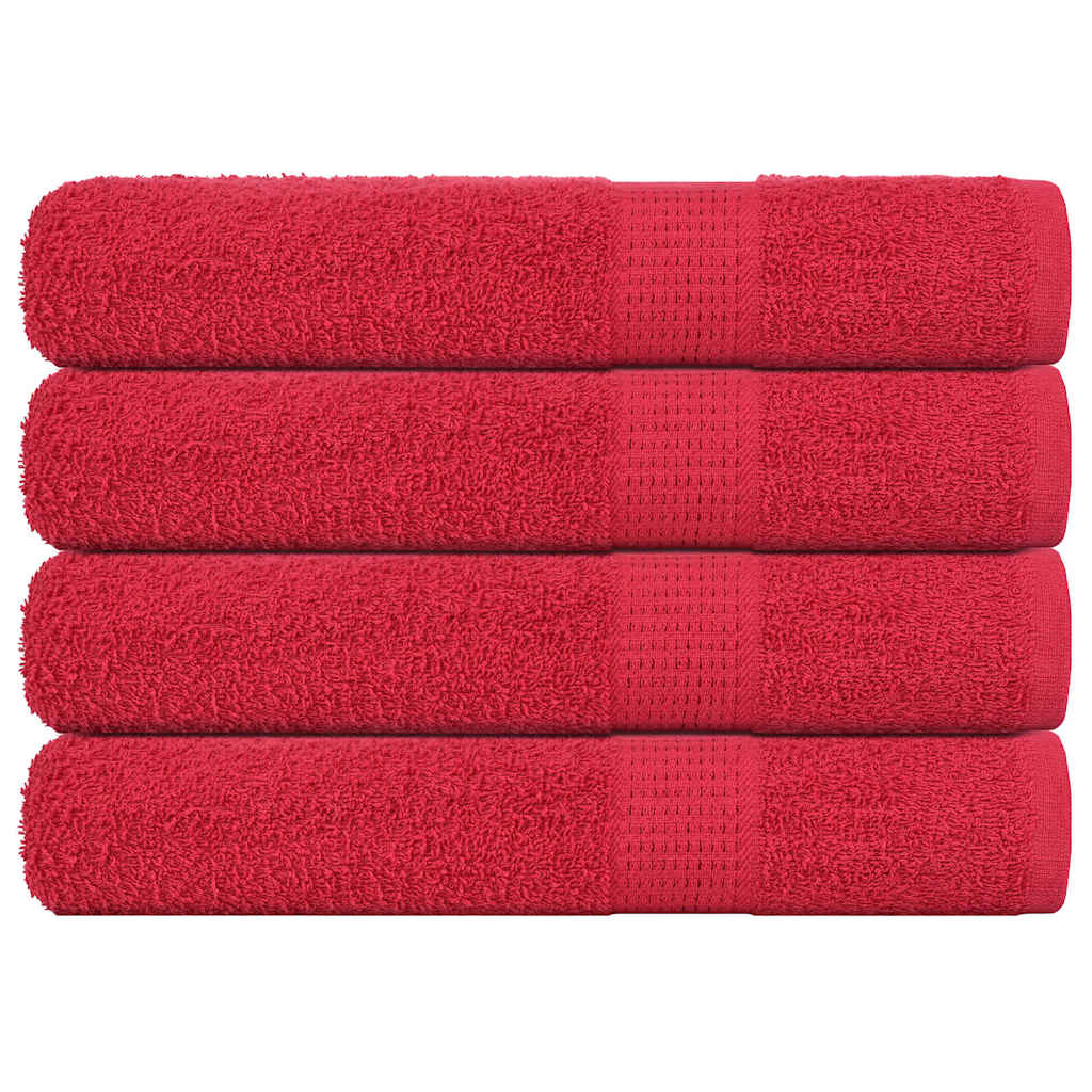 Serviettes De Bain Frogn 4Pcs Vert Pomme 100X150Cm 360 G/M²