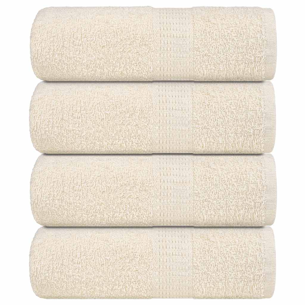 Serviettes De Bain Frogn 4Pcs Vert Pomme 100X150Cm 360 G/M²