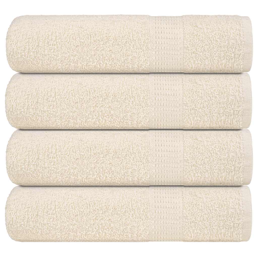 Serviettes De Bain Frogn 4Pcs Vert Pomme 100X150Cm 360 G/M²