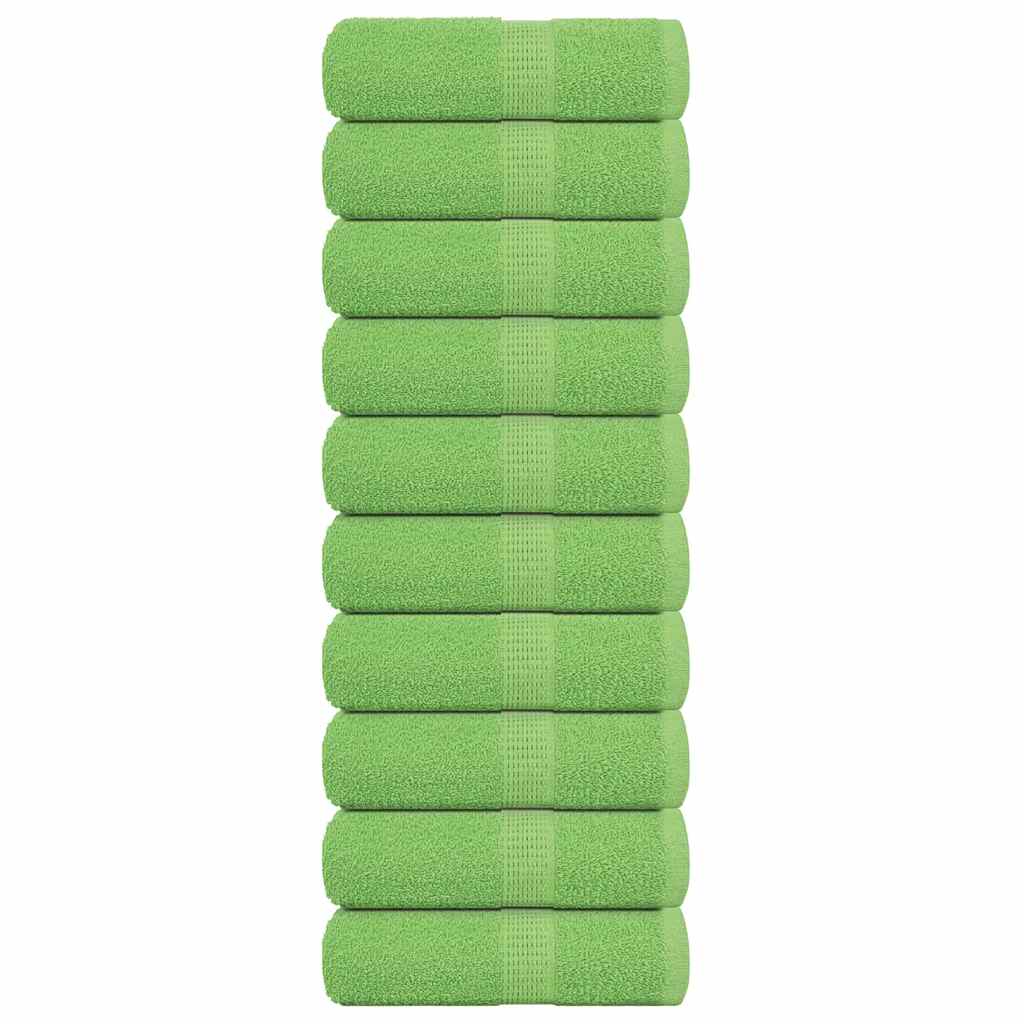 Serviettes De Bain Frogn 4Pcs Vert Pomme 100X150Cm 360 G/M²