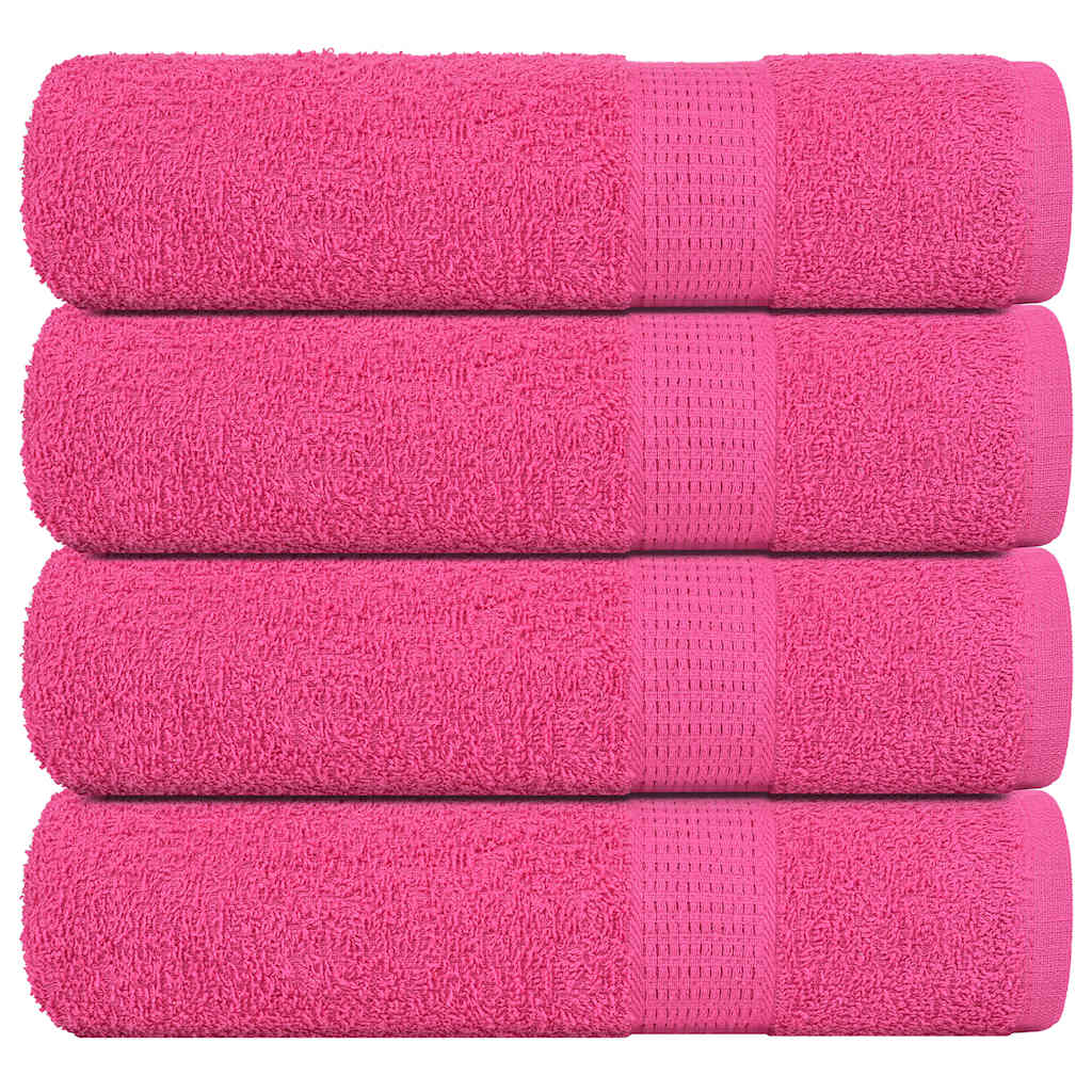 Serviettes De Bain Frogn 4Pcs Vert Pomme 100X150Cm 360 G/M²