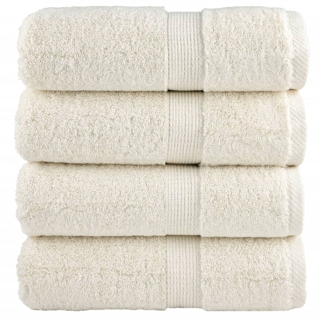 Essuie-Mains De Qualité Supérieure Solund 4 Pcs 600 G/M²