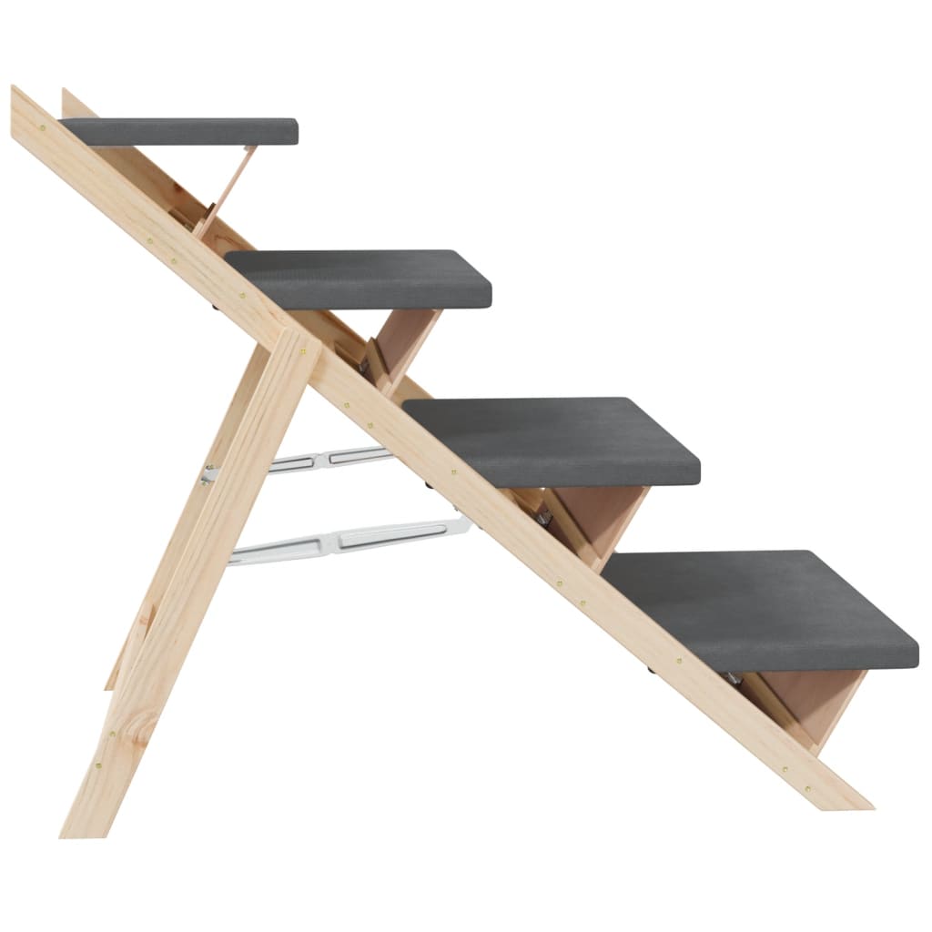 Escalier Pour Chiens Bois De Sapin Solide