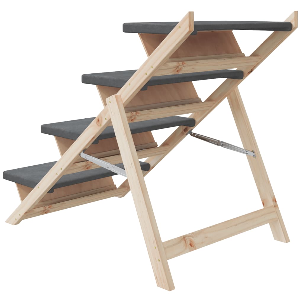 Escalier Pour Chiens Bois De Sapin Solide