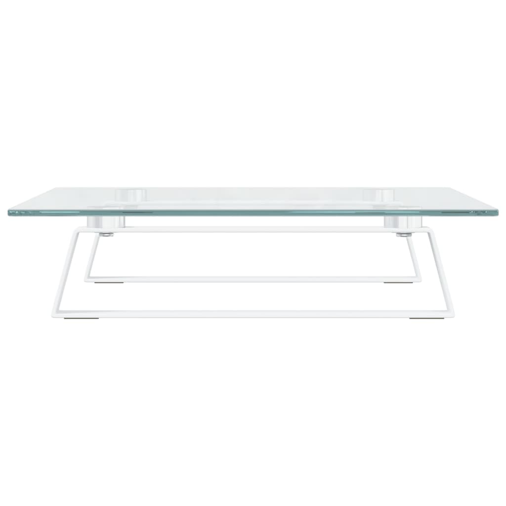 Support De Moniteur Verre Trempé Et Métal