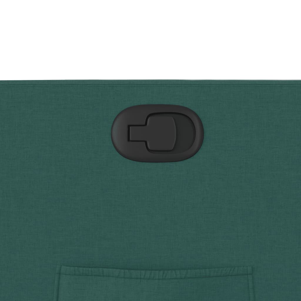 Fauteuil Inclinable Tissu Vert Foncé