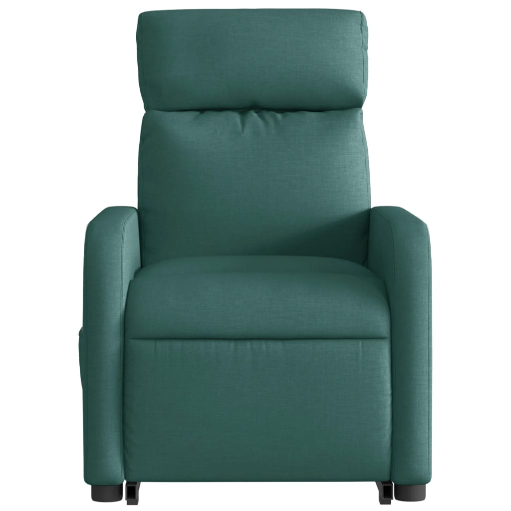 Fauteuil Inclinable Tissu Vert Foncé
