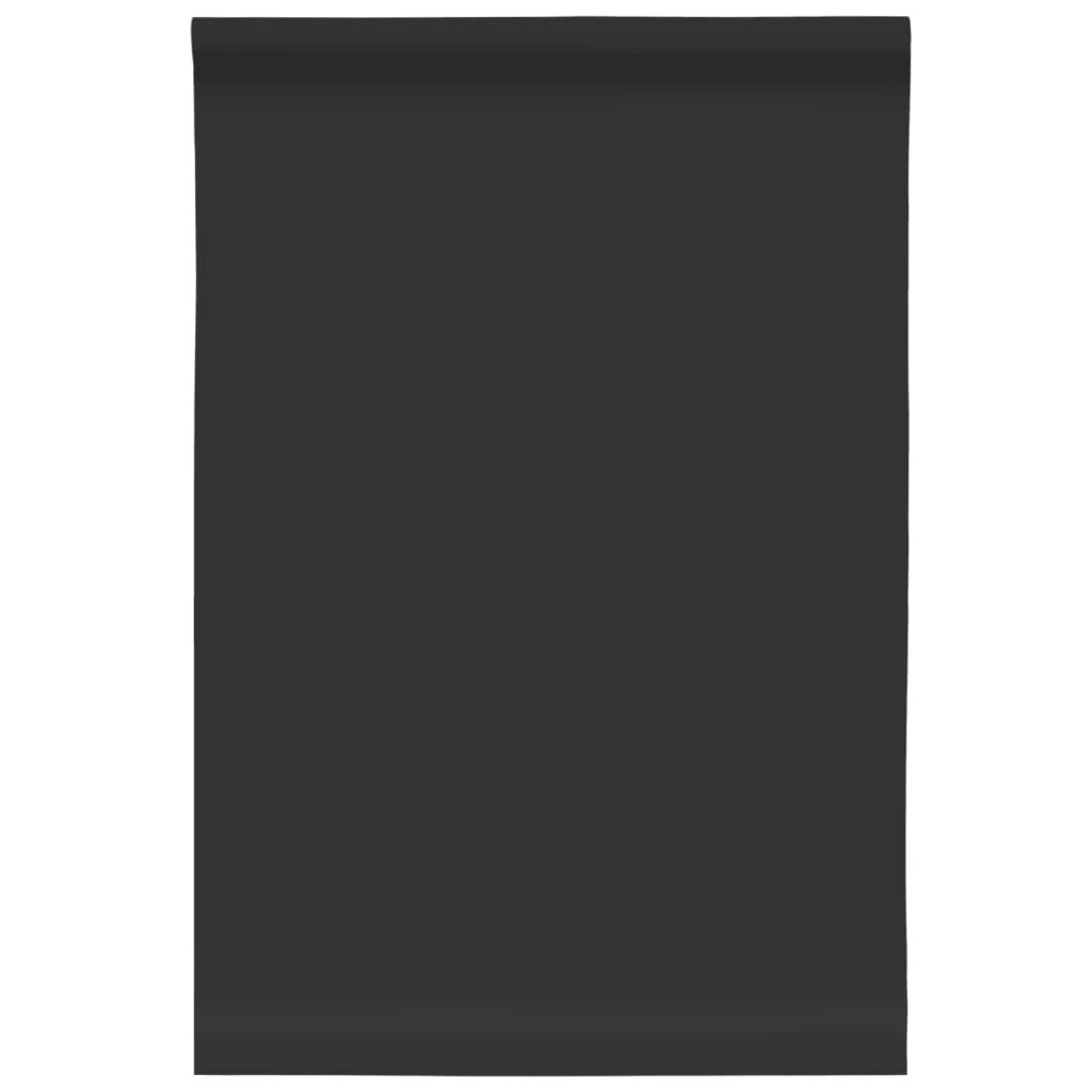 Sticker Pour Meubles Autocollant Mat Pvc Noir