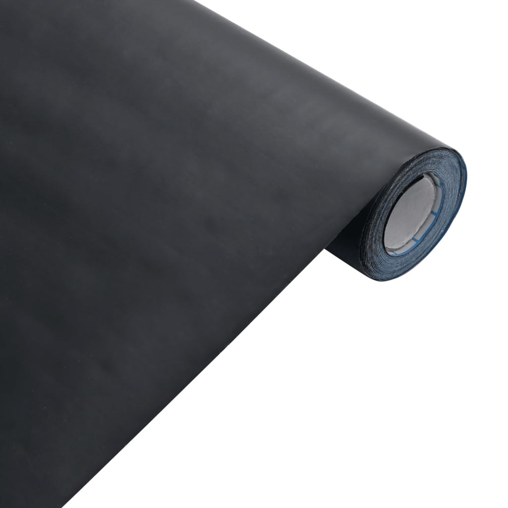 Sticker Pour Meubles Autocollant Mat Pvc Noir