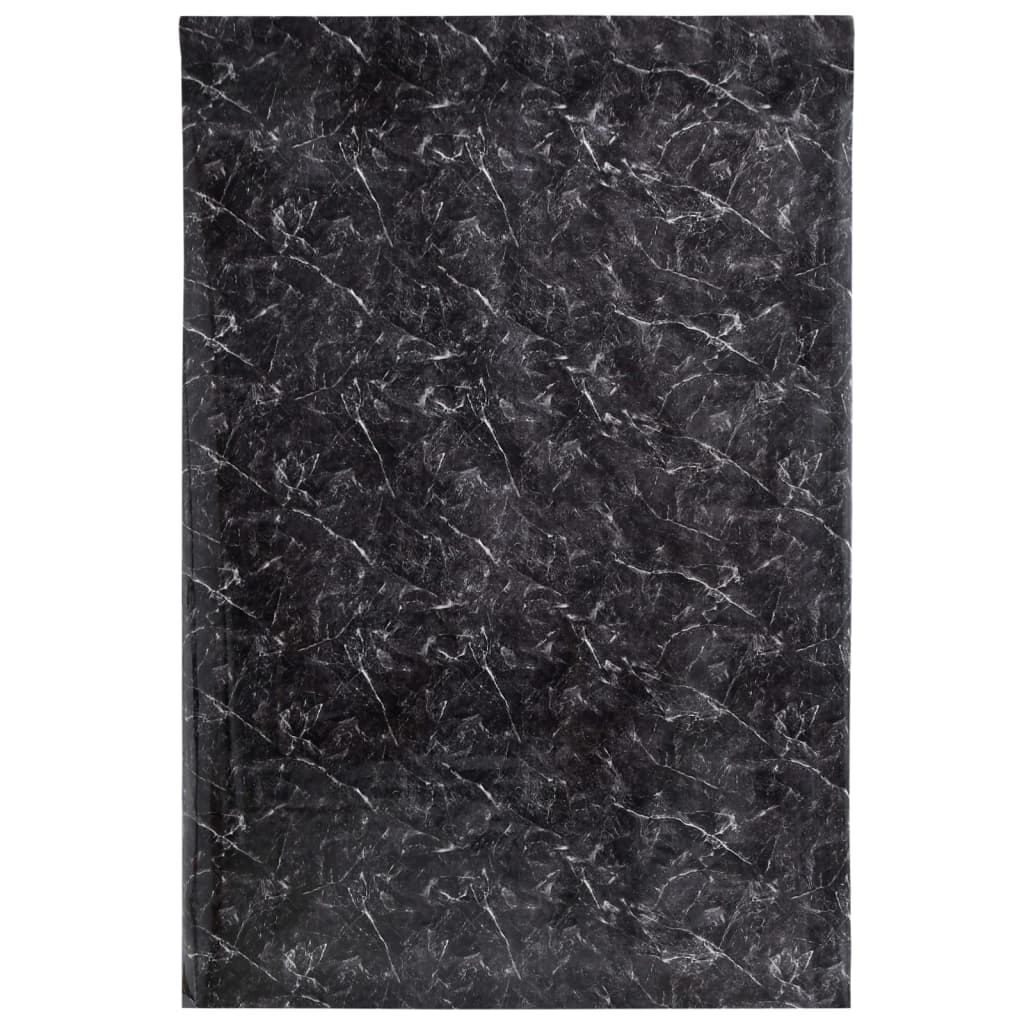 Autocollant Auto-Adhésif Pour Meuble Marbré Pvc Noir